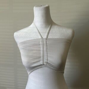 NWOT Aerie White Halter Top